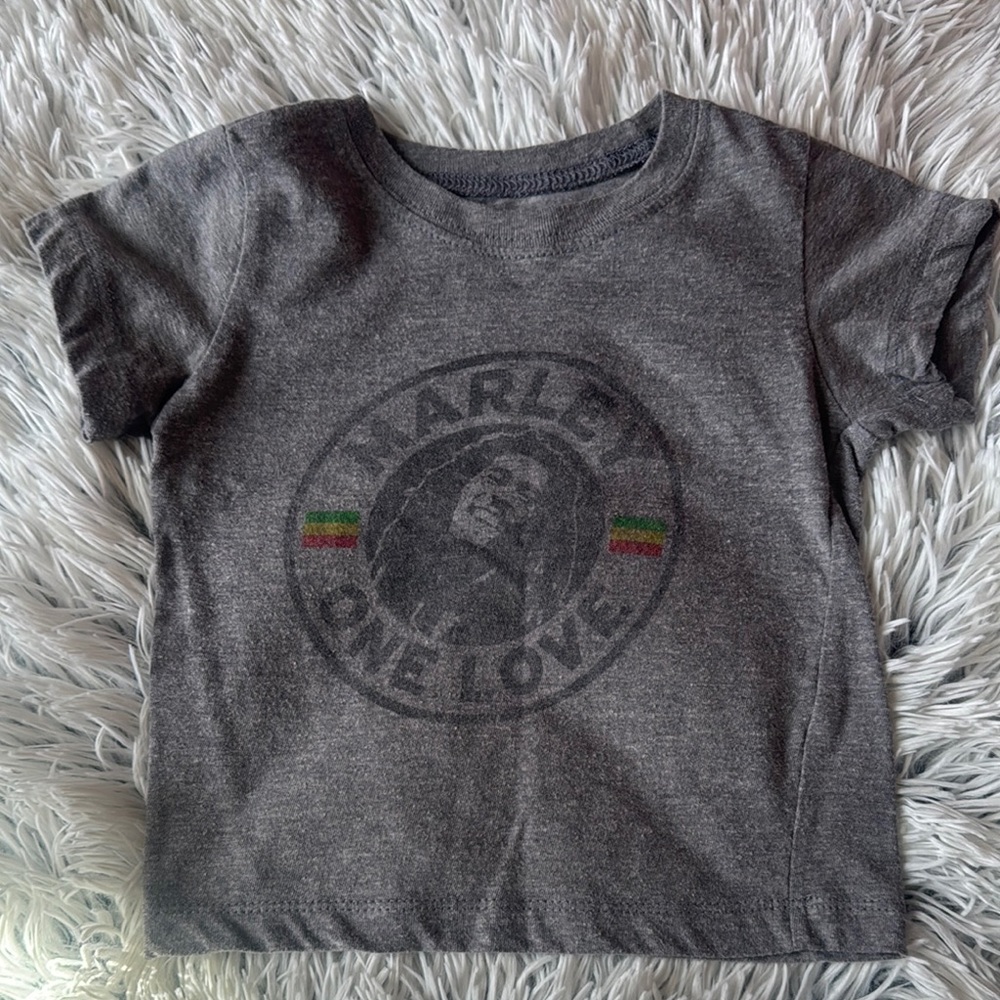 Zion Rootswear Gray Short Sleeve Tee Vintage Style